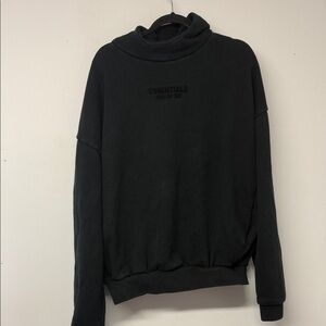 Essentials Black Hoodie size XL